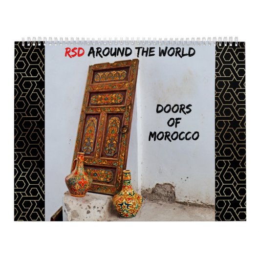 RSD Around The World | モロッコのドア カレンダー (カバー)