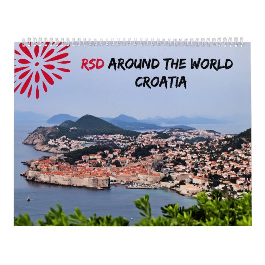 RSD Around The World | Croatia カレンダー (カバー)