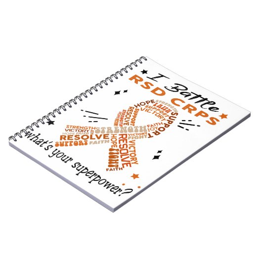 RSD CRPSの戦士ギフトをサポート ノートブック (左側)