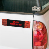 RSD/CRPSは私をステッカー所有しません バンパーステッカー (トラック上)