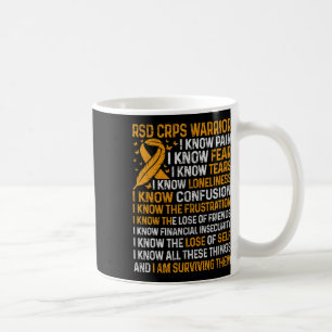 Rsd Crps戦士オレンジリボンCrps認識度Nove コーヒーマグカップ
