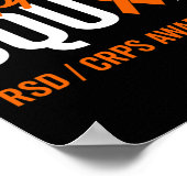 RSD CRPS戦士サバイバー認識度支援隊 ポスター (角)