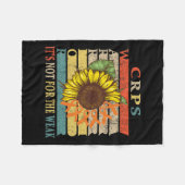 Rsd Crps戦士1 フリースブランケット (正面(横))