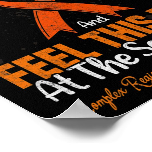 Rsd Crps複合部位疼痛症候群認識度 ポスター (角)