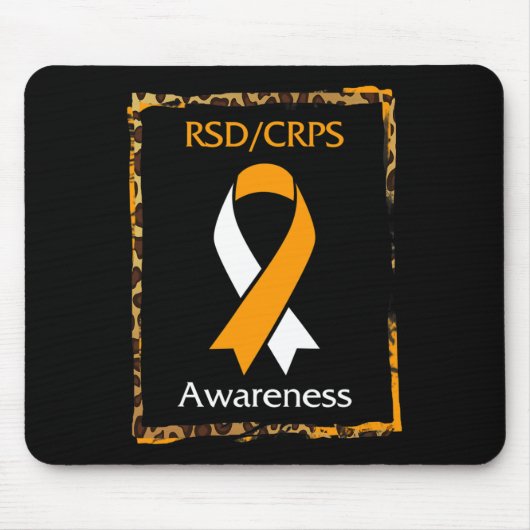 Rsd Crps複合部位疼痛症候群認識度 マウスパッド (正面)