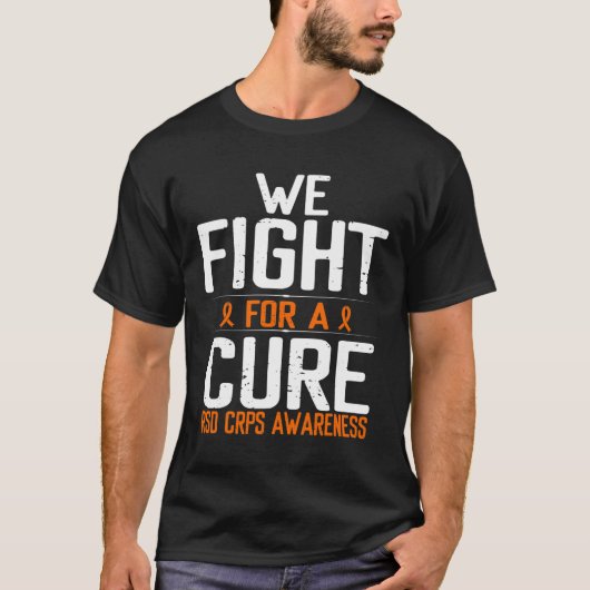 RSD CRPS認識度が生存者オランを治療する闘い Tシャツ (正面)