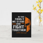 Rsd-crps認識度ファミリーサポートスパルタン戦士 カード (黄色い花)