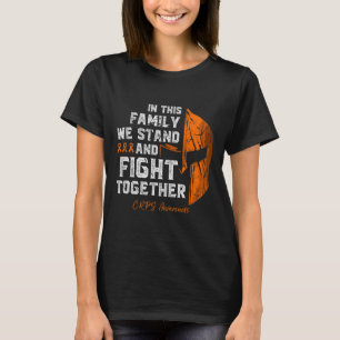 Rsd-crps認識度ファミリーサポートスパルタン戦士 Tシャツ