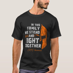 RSD-CRPS認識度ファミリーサポートスパルタン戦士 Tシャツ