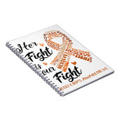 RSD CRPS認識度彼女の戦いは我々の戦いだ ノートブック (右側)