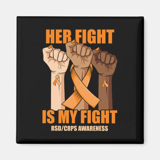 RSD CRPS認識度彼女の戦いは私の戦闘手である マグネット (正面)