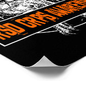 RSD CRPS認識度恐竜オレンジリボン ポスター (角)