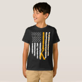 Rsd Crps認識度米国国旗のサポートTop Tee Tシャツ (正面フル)