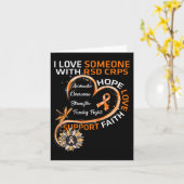 RSD CRPS認識度・ドラゴンフライで愛する カード (黄色い花)