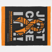 RSD/CRPS フリースブランケット (正面(横))