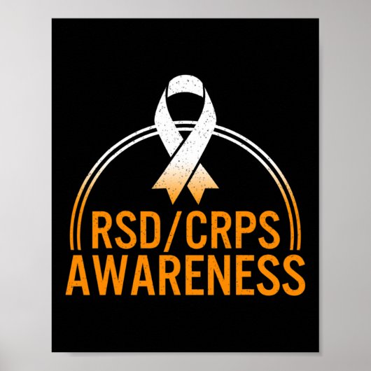 RSD CRPS 複合性局所疼痛症候群 アウェアネス ポスター (正面)