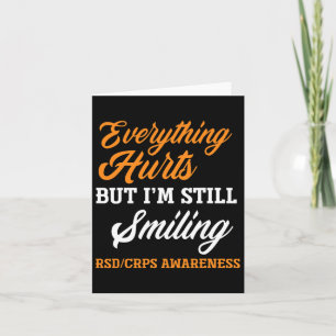 Rsd Crps Awarenがまだ微笑んでいる時に何もかも痛む カード