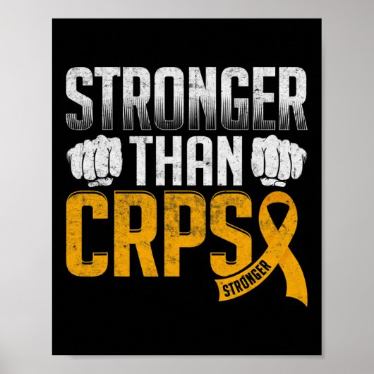 Rsd Crps Awareness Complex Regional Pain Syndrome  ポスター (正面)