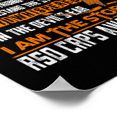 Rsd Crps Awareness I Am The Storm Devil  ポスター (角)