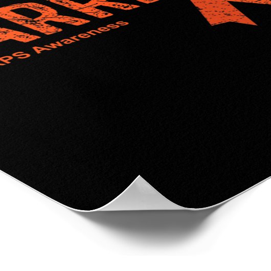 Rsd Crps Awareness Warrior  ポスター (角)