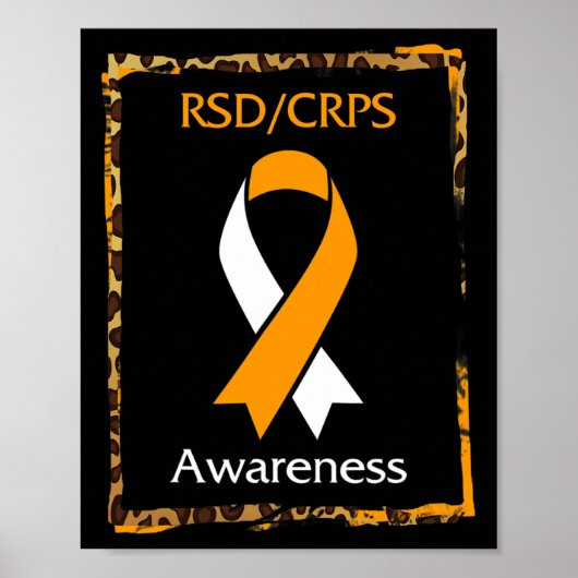 Rsd Crps Complex Regional Pain Syndrome Awareness  ポスター (正面)