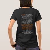 RSD/CRPS Tシャツ (裏面)