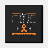 Rsd Crps Warrior I'm Fine  マグネット (正面)