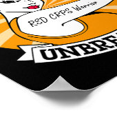 Rsd Crps Warrior Unbreakable Rsd Crps Awareness  ポスター (角)