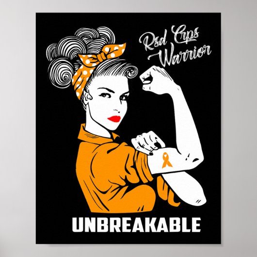 Rsd Crps Warrior Unbreakable Rsd Crps Awareness Gi ポスター (正面)