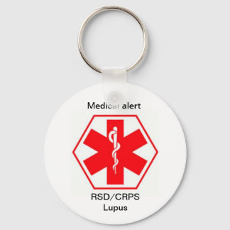 RSD Health Medical alert keychains (customizable) キーホルダー
