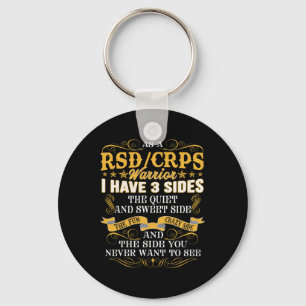 Rsdcrps戦士として私は3つの側面おもしろいTを持つ キーホルダー