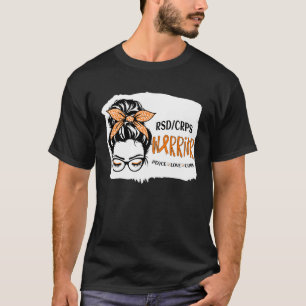 RSDCRPS戦士認識度サポートスクワッドMessy Bun Tシャツ