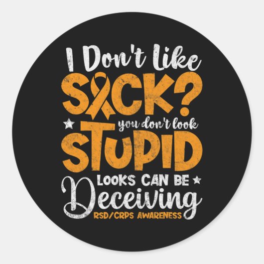 RSDCRPS認識度複合地域疼痛症候群N ラウンドシール (正面)