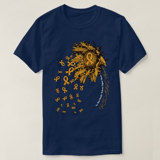 RSDCRPS認識度認識度ヒマワリ誰も戦わない Tシャツ (デザイン正面)
