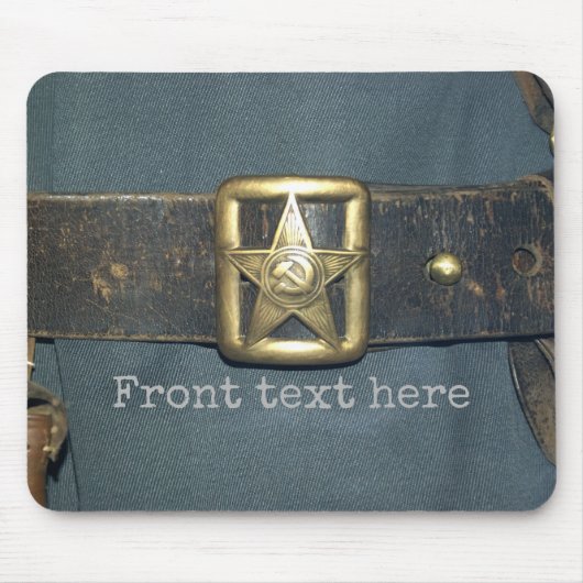 RSFの赤軍の士官のベルト マウスパッド (正面)