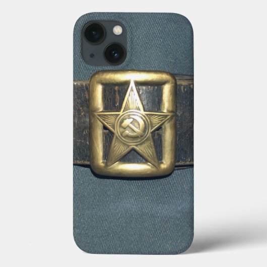 RSFの赤軍の士官のベルト Case-Mate iPhoneケース (裏面)