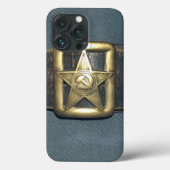 RSFの赤軍の士官のベルト Case-Mate iPhoneケース (裏面)