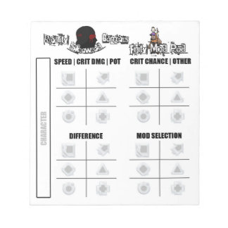 RSG Finityパモダンッド ノートパッド