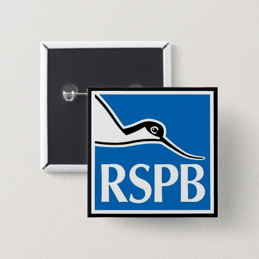 RSPB 缶バッジ (正面&裏面)