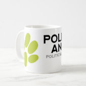 RSPCAの政治動物のマグ コーヒーマグカップ (正面左)