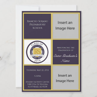 RSPS -卒業届（写真） 招待状