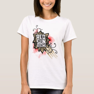 RSRの女の子の花 Tシャツ