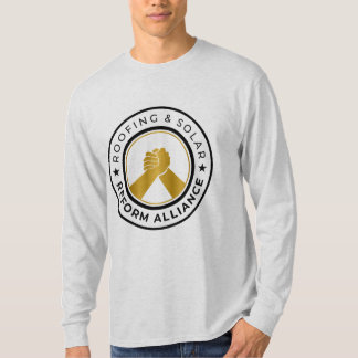 RSRAライトグレー長袖シャツ Tシャツ
