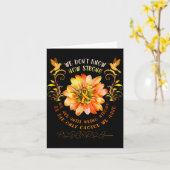 Rsrps Awareness Flower We Dont Know How Strong  カード (黄色い花)