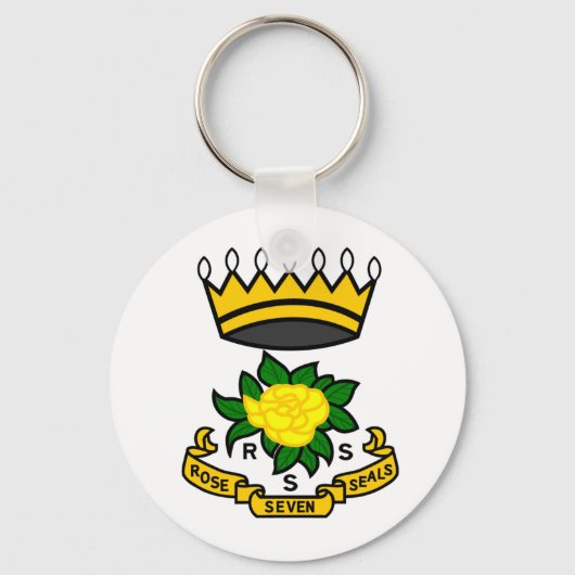 RSSの七種類のキーチェーンのバラ キーホルダー (正面)