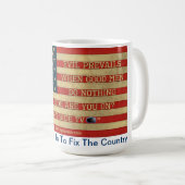 RSTVの目的のマグ コーヒーマグカップ (正面右)