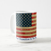 RSTVの目的のマグ コーヒーマグカップ (正面左)