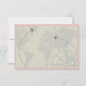 RSVPのチケット航空会社 出欠カード (裏面)