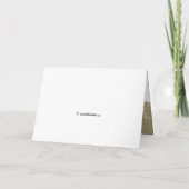 RSVPのパーソナライズな結婚式招待状 招待状 (裏面)