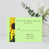 RSVPの受結婚信カード 出欠カード (スタンド正面)